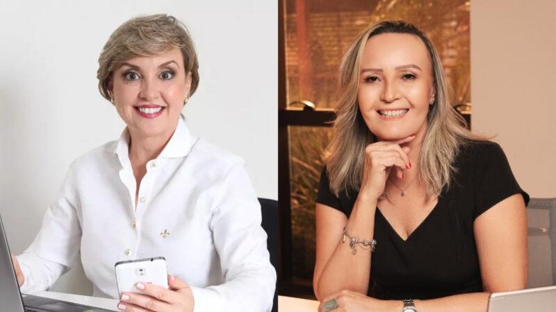 Regina Lacerda (CEO da Rainha Seguros) e Edilza Nunes (Head Manager da Rainha Seguros) / Foto: Divulgação
