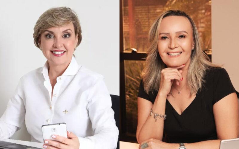Regina Lacerda (CEO da Rainha Seguros) e Edilza Nunes (Head Manager da Rainha Seguros) / Foto: Divulgação