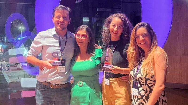Time da AVLA no Sou Segura Summit 2023 / Foto: Reprodução / Redes Sociais
