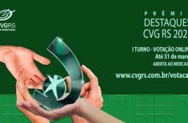 Prêmio Destaques CVG RS 2023 tem votação aberta até 31 de março / Foto: Divulgação