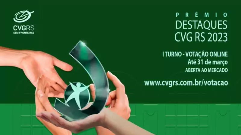 Prêmio Destaques CVG RS 2023 tem votação aberta até 31 de março / Foto: Divulgação