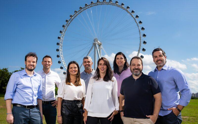 O time de executivos da AXA no Brasil / Foto: Divulgação