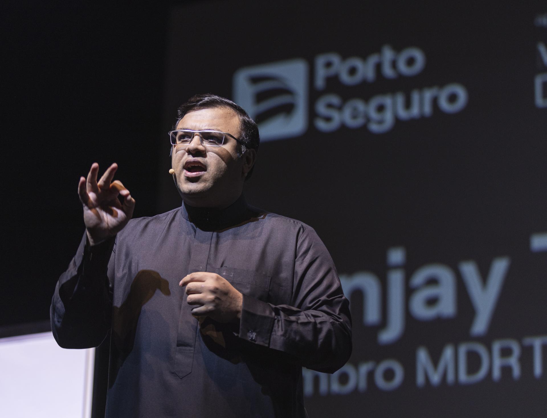 Sanjay Tolani, especialista financeiro e um dos membros com mais destaque em número de vendas do MDRT / Foto: Leo Orestes / Divulgação