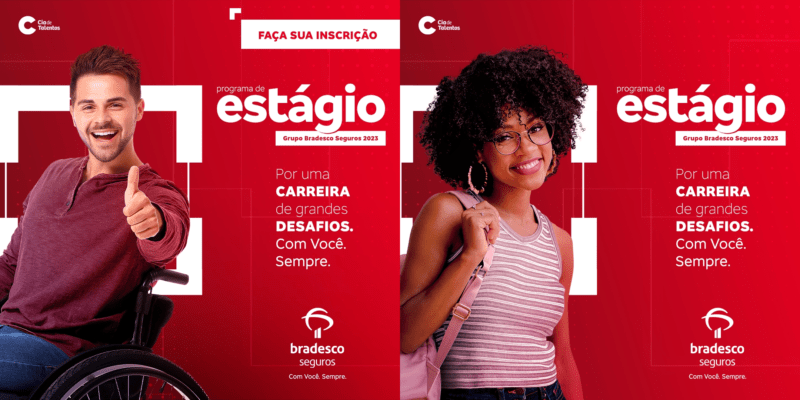 Grupo Bradesco Seguros anuncia seu Programa de Estágio 2023 / Foto: Divulgação