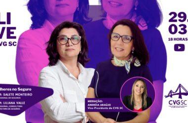 CVG SC realiza bate-papo online sobre mulheres no mercado de seguros catarinense / Divulgação