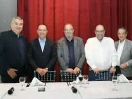 José Nagano, Alexandre Camillo, Álvaro Fonseca, Boris Ber e Luiz Ioels / Foto: Divulgação