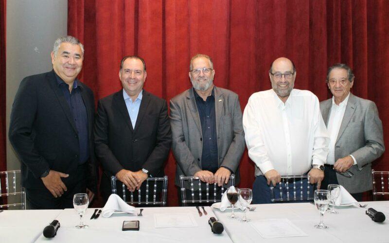 José Nagano, Alexandre Camillo, Álvaro Fonseca, Boris Ber e Luiz Ioels / Foto: Divulgação