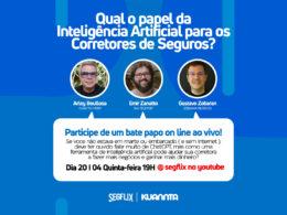 Live aborda o papel da Inteligência Artificial para os Corretores de Seguros / Divulgação