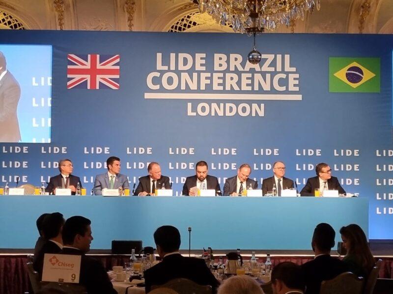 Setor segurador tem papel fundamental como indutor da economia brasileira, diz presidente do Conselho da CNseg no Lide, em Londres / Foto: Divulgação