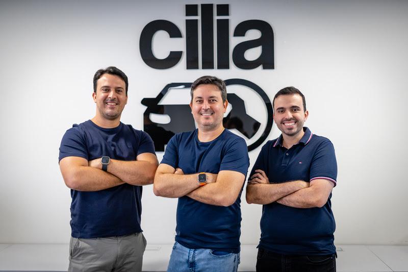 Os fundadores do Cilia Leonardo Lobo, Daniel Barbosa e Douglas Camargo / Foto: Matheus Modkovski / Divulgação