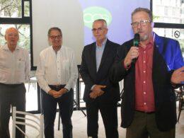 Nelson Azevedo Cardoso, Luiz Ioels, Marcos Abarca e Álvaro Fonseca / Foto: Divulgação