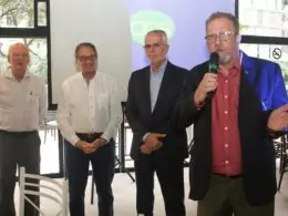 Nelson Azevedo Cardoso, Luiz Ioels, Marcos Abarca e Álvaro Fonseca / Foto: Divulgação