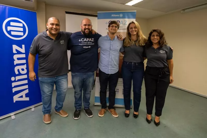 Corretores de Niterói (RJ) acompanham treinamento da Allianz sobre seguro de Vida / Foto: Divulgação