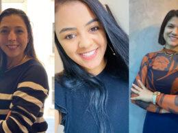 As colaboradoras da Quali: Carolina Couto, Dayane Alessandra da Silva e Fabiana Tavares / Divulgação