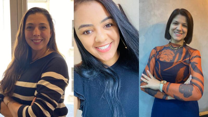 As colaboradoras da Quali: Carolina Couto, Dayane Alessandra da Silva e Fabiana Tavares / Divulgação