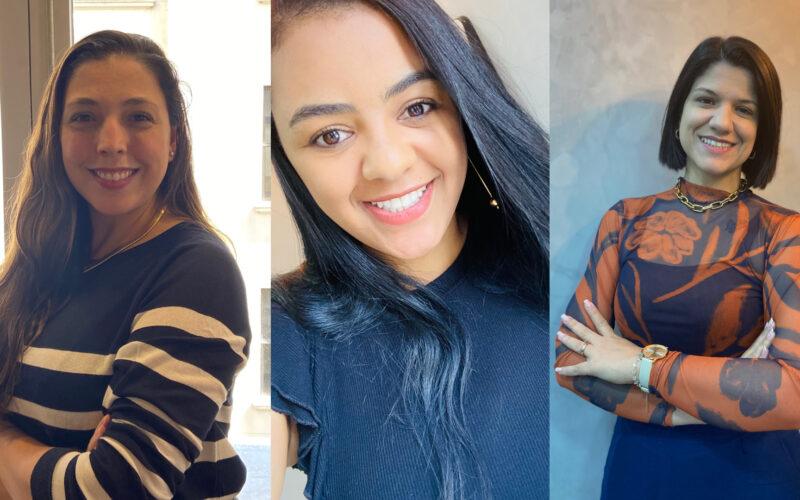 As colaboradoras da Quali: Carolina Couto, Dayane Alessandra da Silva e Fabiana Tavares / Divulgação