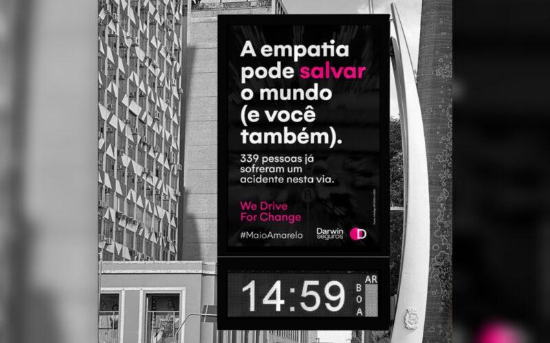 Maio Amarelo: Darwin Seguros usa dados para promover conscientização e empatia no trânsito / Foto: Divulgação