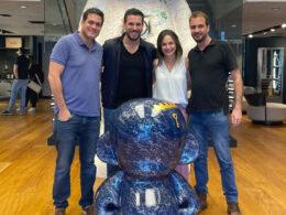 Vokan leva projeto social e mascote ao Catarina Aviation Show / Foto: Divulgação