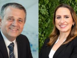 Marcio Benevides, Diretor Executivo de Distribuição; e Daniela Cruz, Superintendente de Vida, Previdência e Capitalização da Zurich / Foto: Divulgação