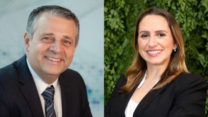 Marcio Benevides, Diretor Executivo de Distribuição; e Daniela Cruz, Superintendente de Vida, Previdência e Capitalização da Zurich / Foto: Divulgação