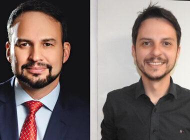 Altevir Prado, Superintendente Executivo Regional Sul da Bradesco Seguros; e Cauê Damião, co-fundador da CNX Seguros / Divulgação