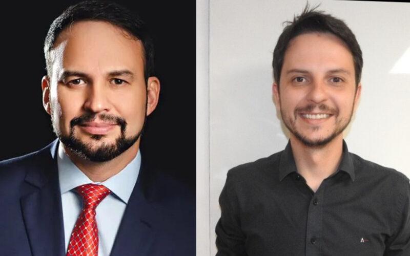 Altevir Prado, Superintendente Executivo Regional Sul da Bradesco Seguros; e Cauê Damião, co-fundador da CNX Seguros / Divulgação