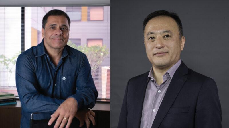 Marcio Coutinho, diretor da CAPEMISA Capitalização; e Marcos Kobayashi, Diretor Comercial Nacional Vida da Tokio Marine / Foto: Divulgação