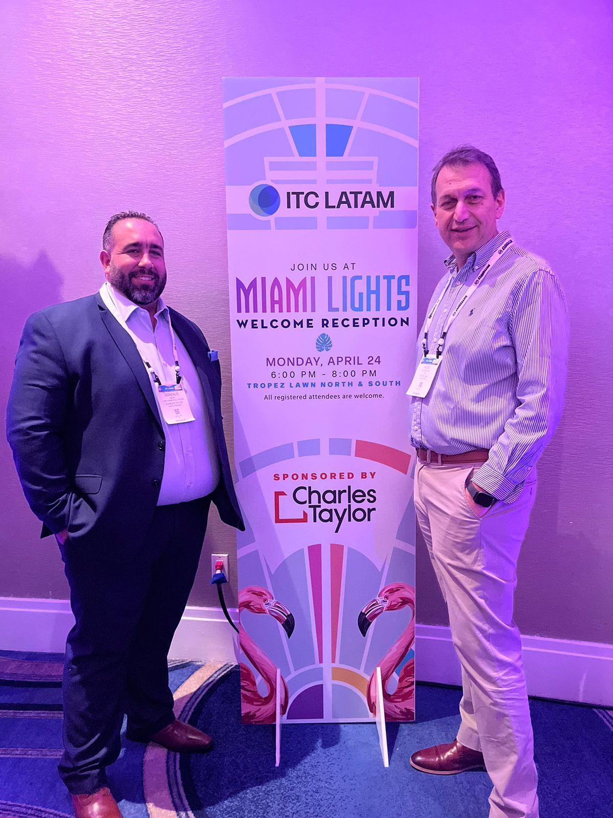 Gonzalo Geijo - CCO da Charles Taylor InsureTech; Aldo Kazakevich, CEO e co-fundador da bdt global / Divulgação