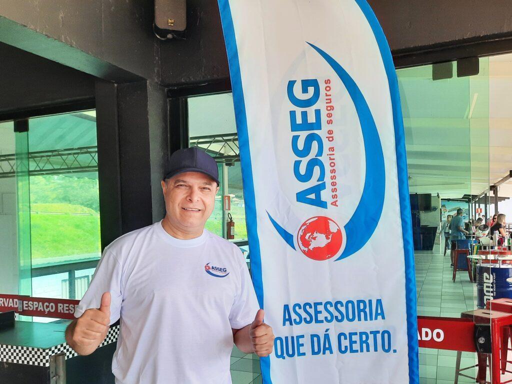 Jader Abreu Filho, sócio da Asseg, comemora o resultado do evento / Foto: Divulgação