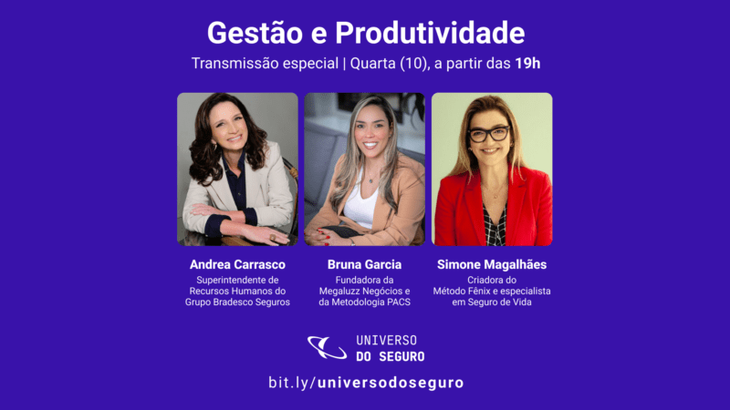 Transmissão especial aborda "Gestão e Produtividade", nesta quarta (10), a partir das 19h / Divulgação