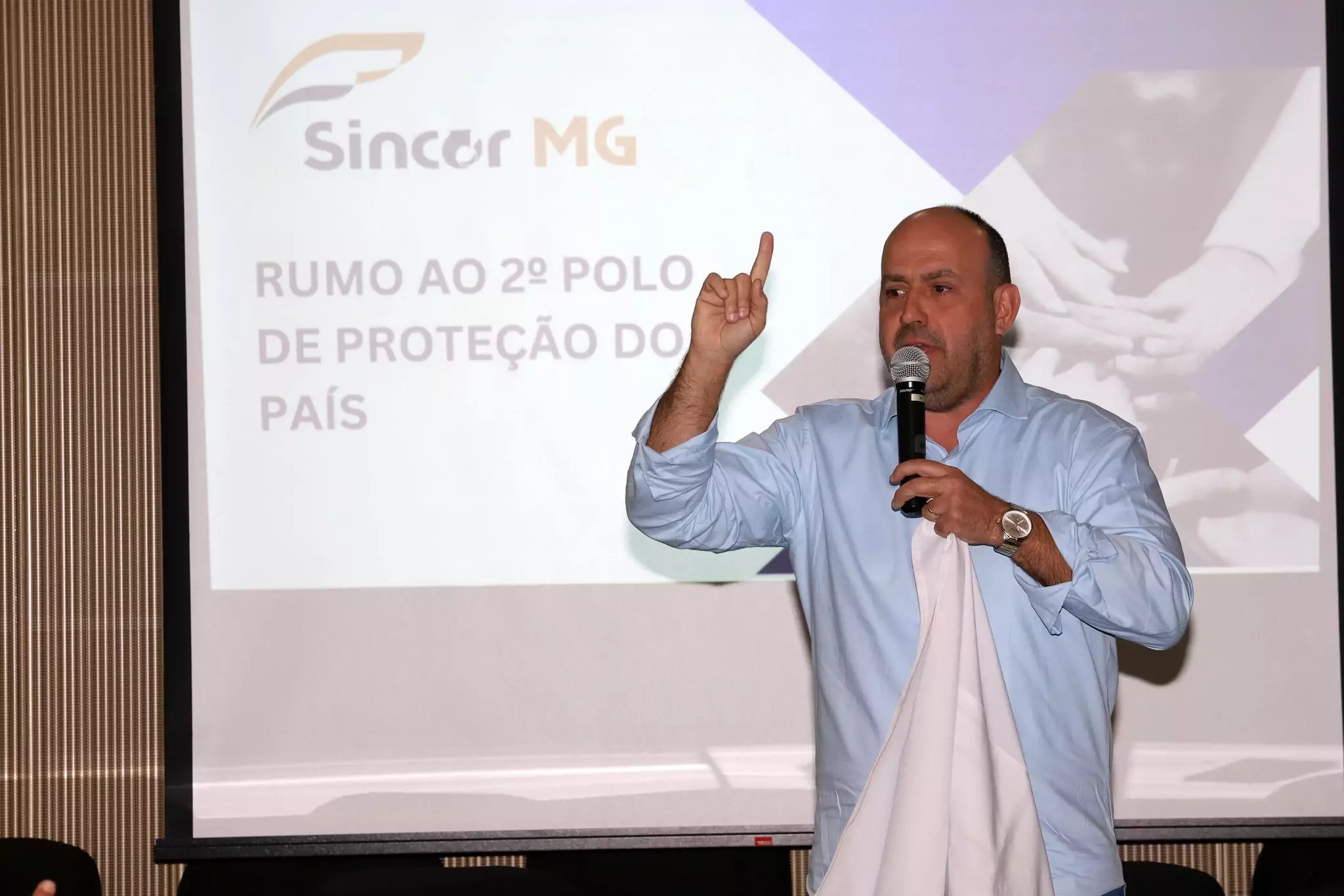 Gustavo Bentes, presidente do Sincor-MG: “rumo ao 2º polo de proteção do País” / Foto: Arnaldo Athayde / Divulgação