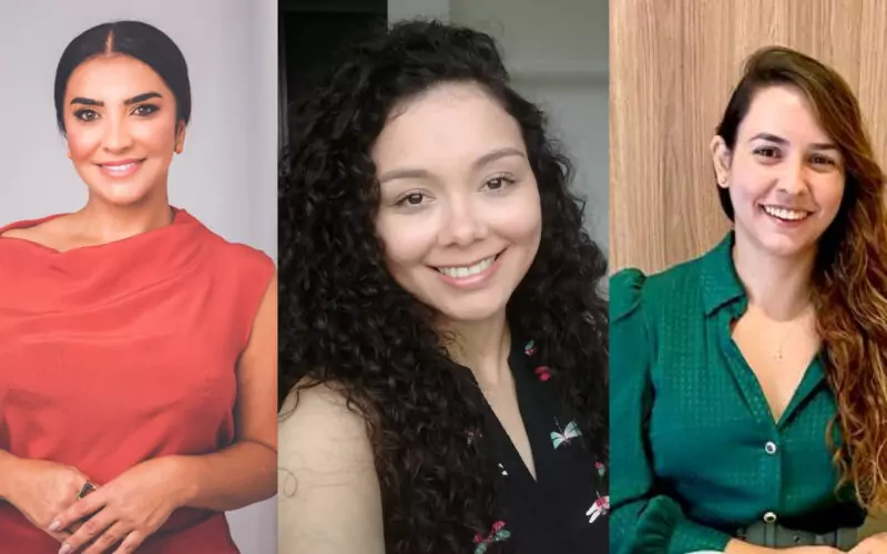 Mírian Queiroz, advogada, mediadora e diretora da MediarSeg; Ludmilla Gomes, advogada e mediadora da MediarSeg; e Alessandra Silva, advogada e gerente operacional da MediarSeg / Foto: Divulgação