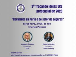 UCS recebe informações de Roberto Santos como presidente da Porto e do Conselho da CNseg / Divulgação