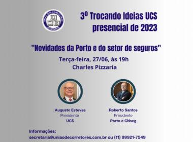 UCS recebe informações de Roberto Santos como presidente da Porto e do Conselho da CNseg / Divulgação