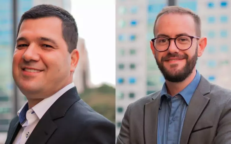 Luciano Bonfim, diretor comercial; e Rafael Turra, diretor operacional e de produtos da Vital Card / Foto: Divulgação