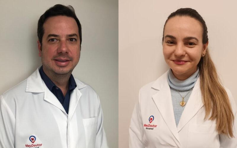 Dr. Eduardo Rebechi e Dra. Flavia Souza Vago, da Meu Doutor Novamed / Foto: Divulgação