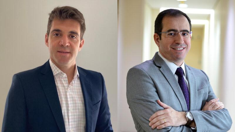 Felipe Prado Ribeiro, diretor Técnico responsável pelas áreas de Produto Automóvel, Equipamentos Massificado, Produto Responsabilidade Civil e Produto Agricultura da Sompo Seguros; e Adailton Dias, diretor Executivo de Produtos e Resseguro da Sompo Seguros / Foto: Divulgação