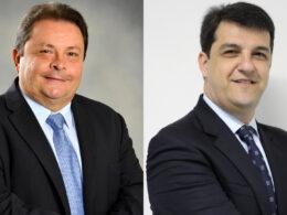 Fernando Grossi, diretor Executivo Comercial e de Marketing; e Rogério Santos, diretor Comercial Filiais da Sompo Seguros / Foto: Divulgação