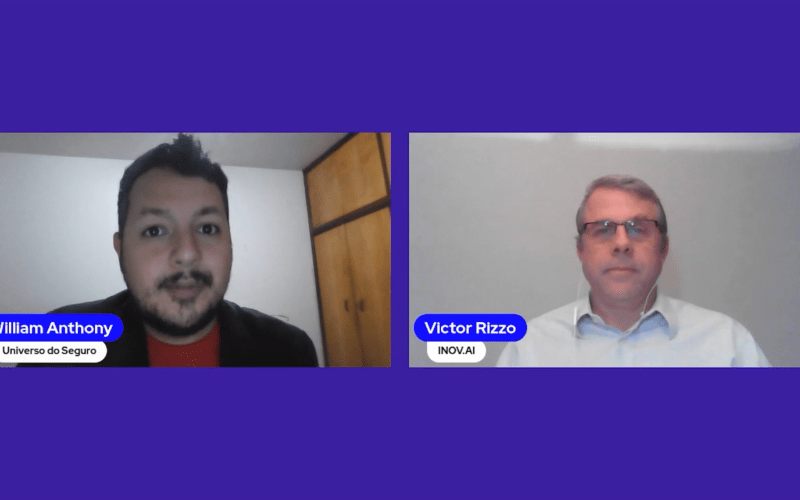 William Anthony e Victor Rizzo em entrevista para o Universo do Seguro