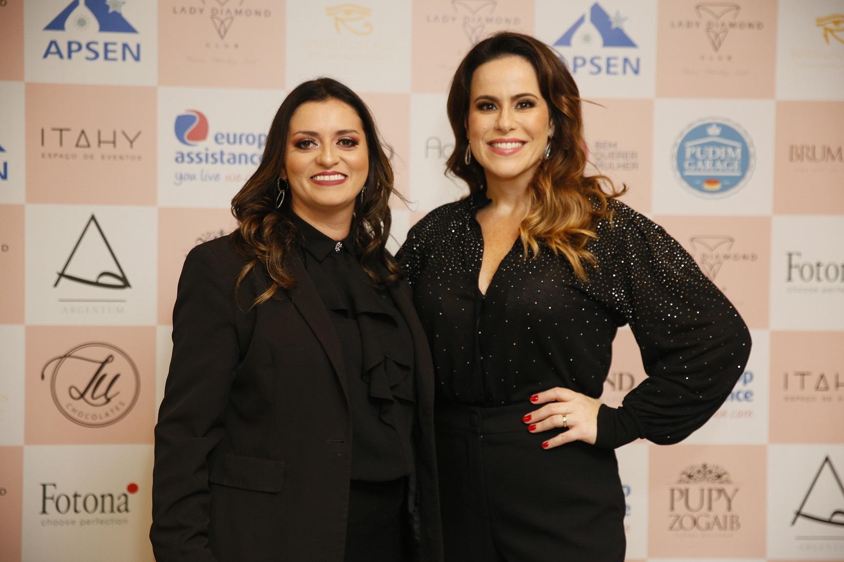 Edmara Pinho, da EABR e Débora Aguillar, CEO do Lady Diamond / Foto: Divulgação