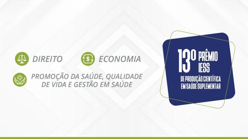 Prêmio IESS de Produção Científica segue com inscrições abertas / Divulgação