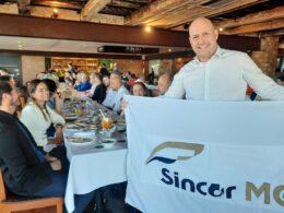 Gustavo Bentes, presidente do Sincor-MG, recebeu os convidados do mercado para celebrar o aniversário de 55 anos da entidade / Foto: Divulgação
