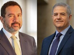 Dyogo Oliveira, Presidente da CNseg; e Ronaldo Dalcin, Presidente do Sindsegnne / Foto: Divulgação