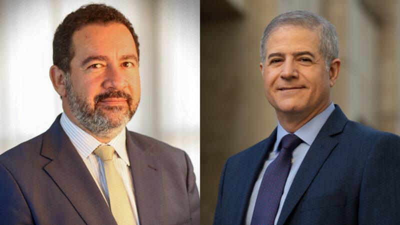 Dyogo Oliveira, Presidente da CNseg; e Ronaldo Dalcin, Presidente do Sindsegnne / Foto: Divulgação