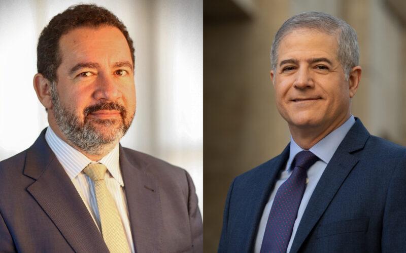Dyogo Oliveira, Presidente da CNseg; e Ronaldo Dalcin, Presidente do Sindsegnne / Foto: Divulgação