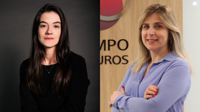 Ana Canovas, gerente de Financial Lines & Casualty; e Kely Guimarães, consultora de Casualty da Sompo Seguros / Foto: Divulgação