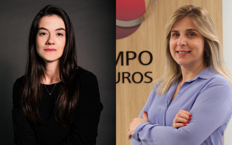 Ana Canovas, gerente de Financial Lines & Casualty; e Kely Guimarães, consultora de Casualty da Sompo Seguros / Foto: Divulgação