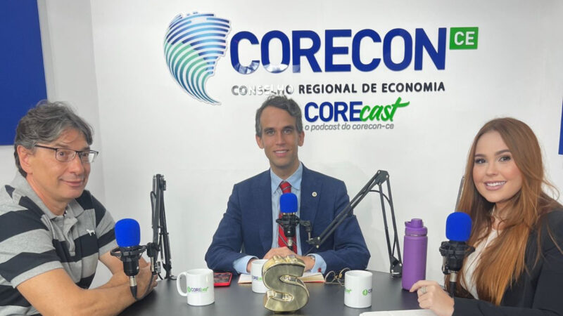 Corecon-CE recebe Márcio Pochmann em segunda edição do Corecast / Foto: Divulgação