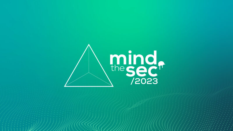 9ª edição do Mind The Sec acontecerá entre os dias 12 e 14 de setembro / Divulgação