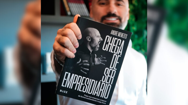 André Menezes lança livro para empresários sobre o desafio de equilibrar sucesso e rotina / Foto: Divulgação